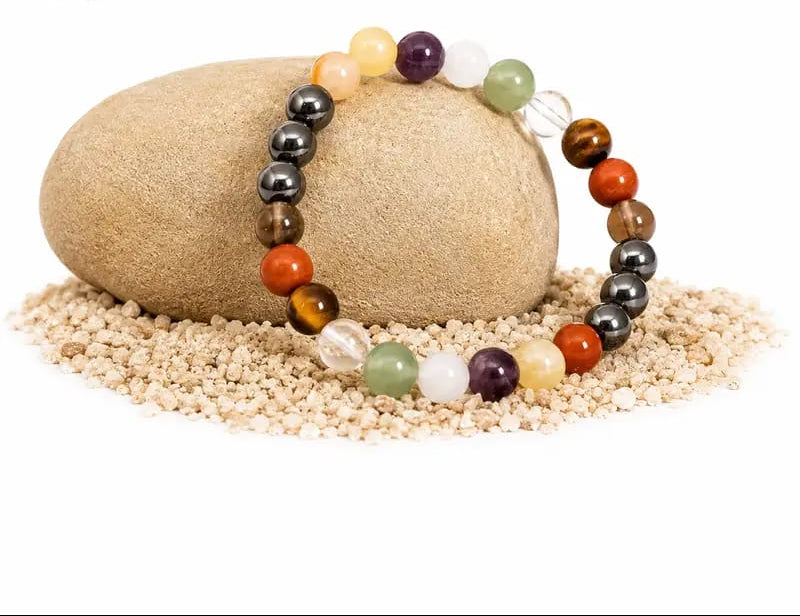 7 Chakra Multicolor Bracelet – Natural Stone Spiritual Bracelet