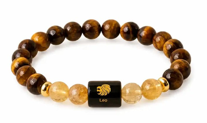 Leo Tiger Eye Bracelet – Zodiac Inspired Natural Stone Bracelet