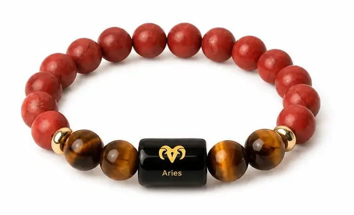 Aries Tiger Eye Bracelet – Zodiac Inspired Crystal Bracelet